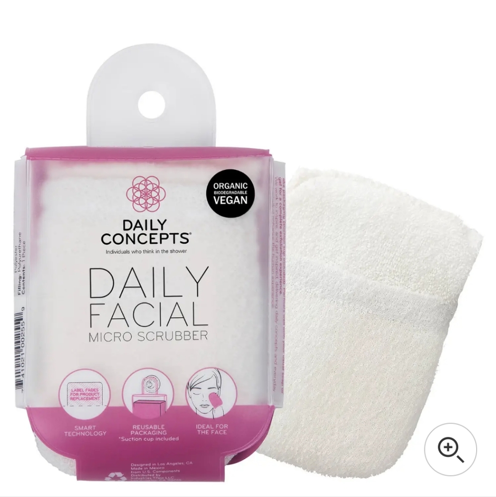 (3/30$) daily concepts, daily facial micro scrubber